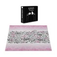 thumbnail image 4 of Ambesonne Black and Pink Jigsaw Puzzle, Swirling Flowes, Heirloom-Quality Fun Activity for Family Durable Cardboard, 1000 pcs, Pink and Charcoal Grey, 4 of 6