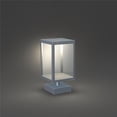 thumbnail image 1 of Access Lighting 20083LED-SG-CLR 15 in. Reveal LED Outdoor Pier Mount - Satin Gray, 1 of 1