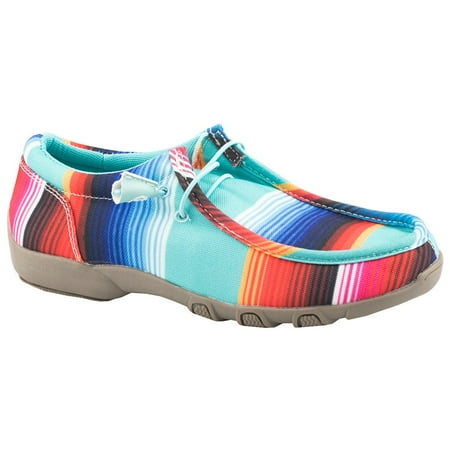 

Roper Womens Chillin Serape Slip On Flats Casual
