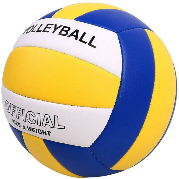 Official Size 5 Volleyball - Soft Indoor/Outdoor Volleyball for Game, Gym, Training, Beach