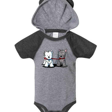 

Inktastic Walking Buddies Gift Baby Boy or Baby Girl Bodysuit