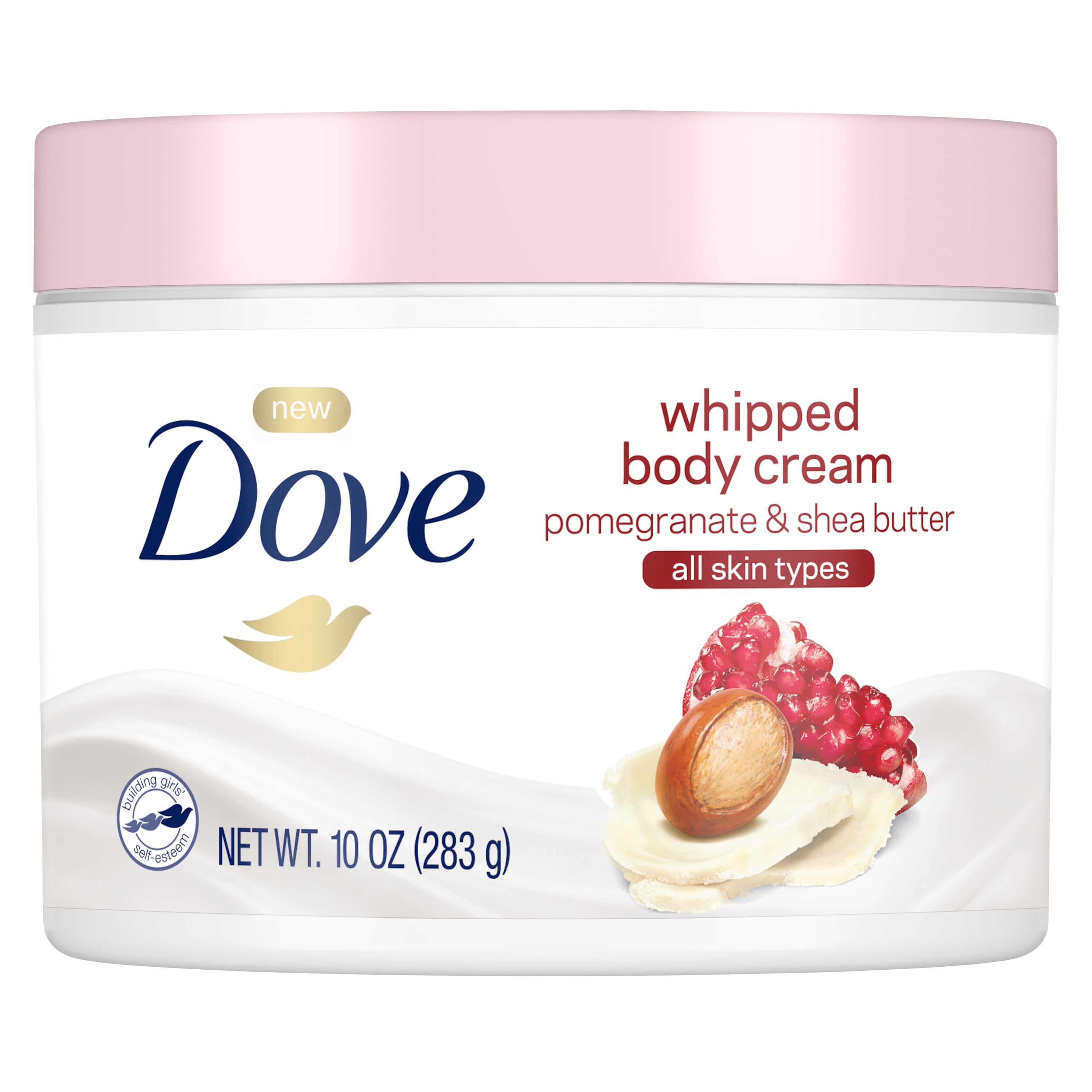 Dove Whipped Body Cream Dry Skin Moisturizer Pomegranate and Shea Butter Nourishes Skin Deeply 10oz pic picture pic