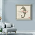 thumbnail image 3 of Trademark Fine Art 'Drift Away Seahorse' Canvas Art by Sue Schlabach, 3 of 3