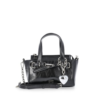Madden NYC Women's Rosette Top Handle Handbag, Pastel Pink