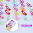 thumbnail image 4 of 100 piezas de pinzas para tela, accesorios de costura multicolores, 4 of 5
