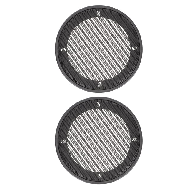 Miangastore 2Pcs Speaker Net Cover Car Speaker Cover Subwoofer Modification Net Cover