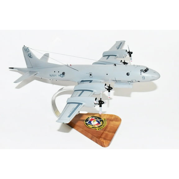 Lockheed Martin P-3C Orion, VP-47 The Golden Swordsmen (1990s) w/ weapons, Mahogany, 1/78th (18),
