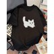 thumbnail image 1 of PRIVATHINKER Men's Oversized Cotton T-Shirt - Casual Streetwear, Short Sleeve Crew Neck Tee, Relaxed Fit for Casual Attire, 1 of 2