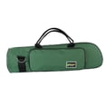 thumbnail image 2 of Bolsa de trompeta de tela Oxford, bolsa de transporte portátil acolchada de 8mm con cremallera, diseño de trompeta Verde, 2 of 8