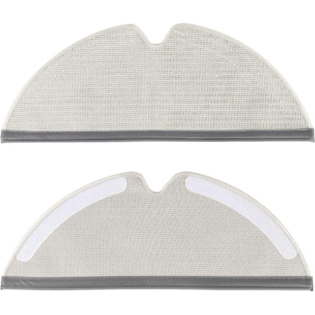 2 Pack Microfiber Mop Cloths, Mop Pads Replacement for E Series, S5, S5 Max, S6, S6 Pure, S6 MaxV, Q5, Q5 Pro, Q5 Pro+, Q7, Q7Max, Q8Max, Q8Max+ Robot Vacuum Cleaner