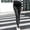 Black, variant on Pring And Fall Maternity High Waist New Fashion Solid Full Length Pants Black L