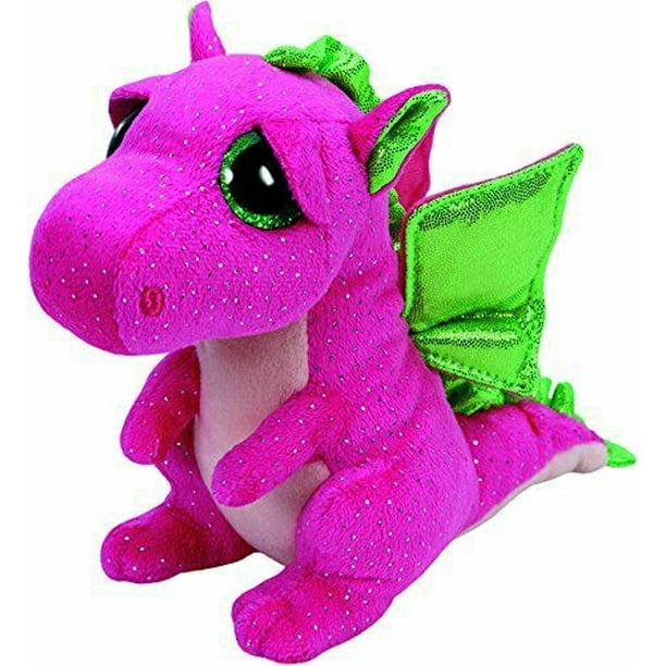 Ty Beanie Buddy Darla the Pink Dragon Plush Stuffed Animal Toy - 9 ...