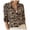 Gold, variant on Blouses for Women Long Sleeve Lapel Collared Graphic Print Button Down Spring Shirts Dressy Casual Work Business Tops