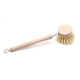 thumbnail image 1 of Solid Wood Bamboo Dish Brush Kitchen Cleaning Dish Brush, 1 of 3