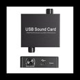 thumbnail image 2 of Tarjeta de Sonido USB-C Audio MicróFono Externo de 3,5 mm Adaptador de Audio Tarjeta de Sonido para PC Laptop Auricular Tarjeta de Sonido USB, 2 of 5