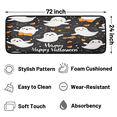 thumbnail image 2 of CURLYOOT Ghost Bow Runner Rug 2'x6' Washable Kitchen Runner Rug Indoor Non Slip Laundry Rugs Cute Halloween Floor Carpet for Hallway Kitchen Entryway Bedroom Living Room, 2 of 9