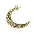 thumbnail image 5 of Decorative Moon Pendants, Fine Alloy Charms Designed for Necklace Crafting, 5 of 5