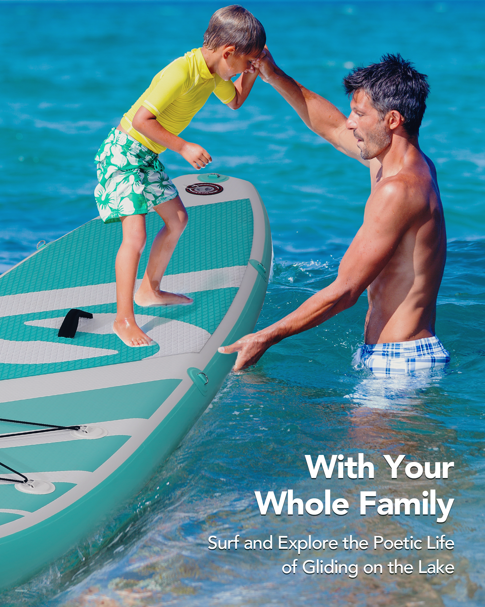 Naipo Inflatable Stand Up Paddle Board 10 Ft photo 8