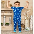 thumbnail image 2 of Pretigez Pyjama 2 Pcs en Coton Biologique pour Tout-Petits Garçons Motif Dino Taille Dino 4T, 2 of 10