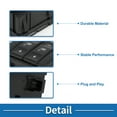 thumbnail image 4 of Interruptor de control de botón de calefacción de asiento Unique Bargains No.6M2T19K314AC para Ford Galaxy MK 3 S-MAX 2006-2015 Plástico Negro, 4 of 6