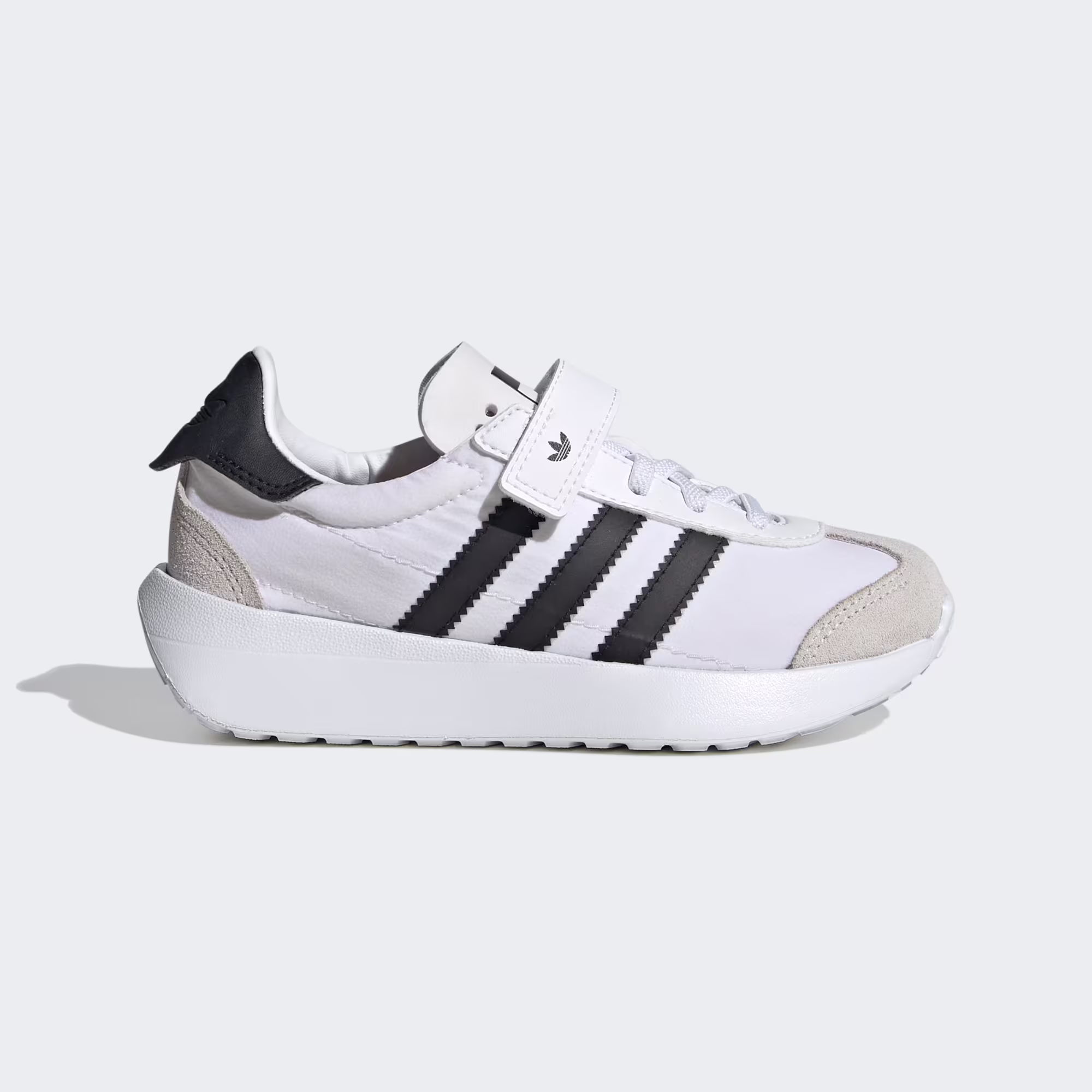 thumbnail image 1 of Tenis Adidas Country XLG Blanco Niño Escolar con Velcro de Cuero, 1 of 5