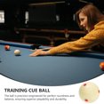 thumbnail image 4 of BRIGHTFUFU Billiards Training Tool Cue Ball White 1Pack for Leisure Exercise, 4 of 5