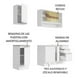 thumbnail image 5 of Cocina Integral Madesa Glamy 160 cm Blanco, 5 of 10