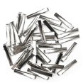 thumbnail image 1 of 100pcs 1.77 Inch Silver Alligator Hair Clip Flat Top With Teeth Single Prong Metal Clips Curl Clips Hairbow Accessory For Arts Crafts Projects, Hair C, 1 of 4