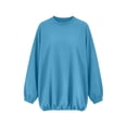 thumbnail image 6 of SYwaren Loose Fit Women's Hoodie Sweatshirt Long Sleeve Casual Solid Color Athletic, 6 of 9