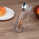 thumbnail image 2 of Cuchara Ecomeon Utensilios de Cocina de Acero Inoxidable en Forma de Cisne Juego de Vajilla Plata, 2 of 6