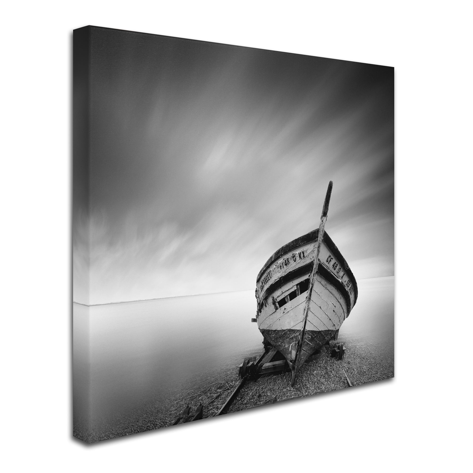 Trademark Fine Art "Boat I" Canvas Art by Moises Levy