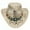 Beige, variant on Straw Cowboy Hat for Women and Men with Decorative Bands, Hollow Western Cowboy Hat
