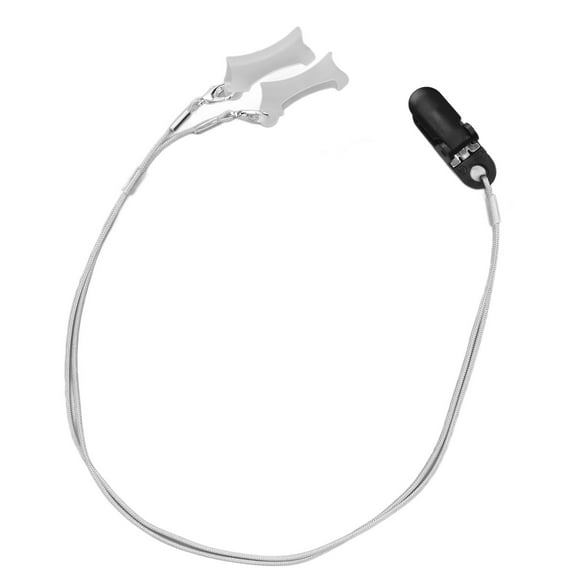 Portable Prevent Sound Aid Lanyard Holder Black Gray M,Sound Aid Clip Protector Clip Sound Aids For Dryers Cleaners Dryers Lost Sound Clip Lanyard Fixation Rope