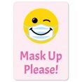 thumbnail image 1 of SignMission OS-NS-D-710-25354 Public Safety Sign - Mask Up Please, 1 of 1