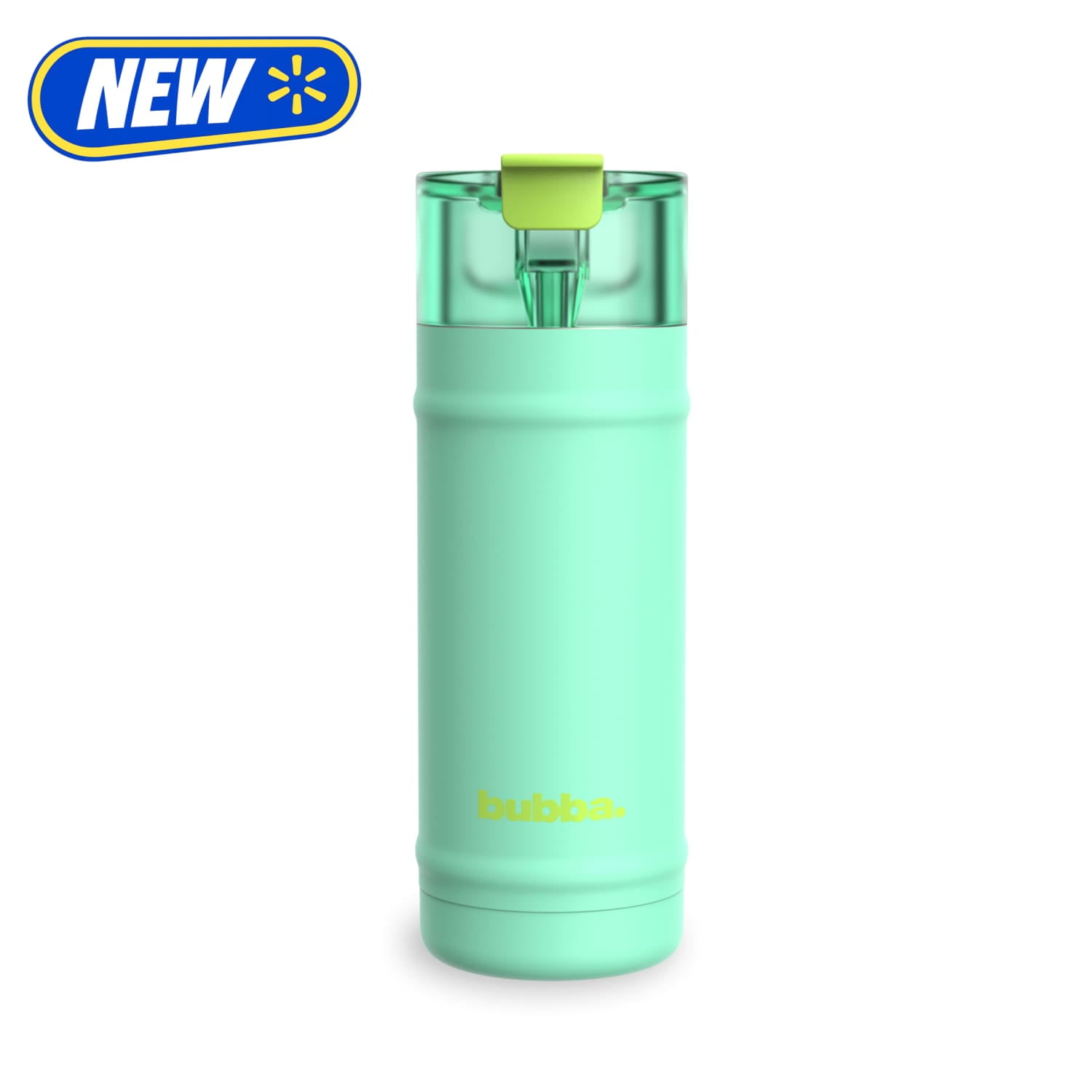 Bubba 18oz DualSip Insulated Stainless Steel Water Bottle with Straw & Sip Lid  Tropical Eclipse Mint/Green