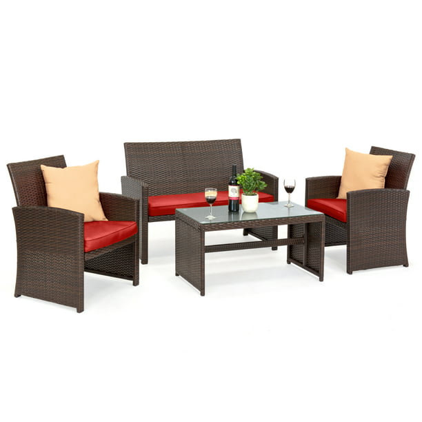 Tempered Glass Tabletop Brown, Best Deals On Patio Conversation Sets