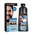 thumbnail image 1 of SharkTRUE Natural Black Beard & Hair Dye Shampoo: Quick, Easy, At-Home Solution, 1 of 8