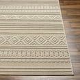 thumbnail image 3 of Livabliss Outdoor Rugs, 5x7 Rockport Modern Ivory Area Rug for Patio, Porch, Deck, Backyard, Waterproof Indoor Outdoor Carpet (5'3" x 7'), 3 of 6