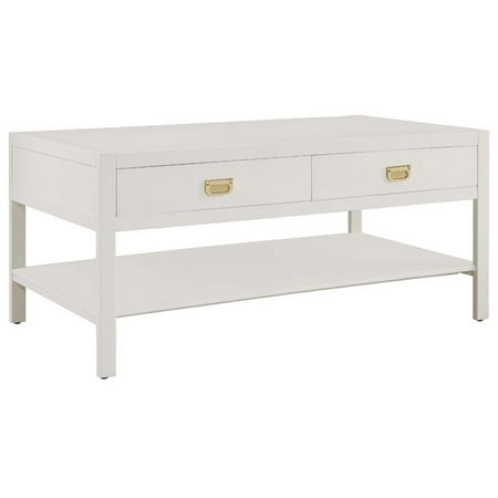 Linon Peggy Coffee Table Two Drawers One Shelf Multiple Colors Com - White Coffee Table With Storage Canada Linon Peggy Coffee Table Two Drawers One Shelf Multiple Colors Com - White Coffee Table With Storage Canada