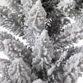 thumbnail image 5 of Glitzhome Pre-Lit Snow Flocked Christmas Garland with Warm Led Light, 5 of 5