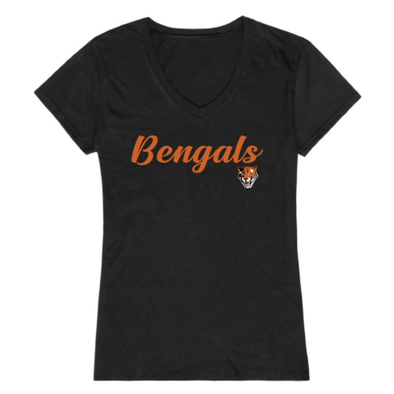 : Buffalo State College Bengals Women's Script Tee T-Shirt -  Black, Small : Clothing, Shoes & Jewelry