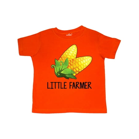 

Inktastic Little Farmer with Corn Gift Toddler Boy or Toddler Girl T-Shirt