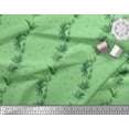 thumbnail image 3 of Soimoi Rayon Fabric Triangle & Leaves Printed Fabric 1 Yard 42 Inch Wide, 3 of 3