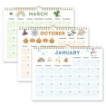 thumbnail image 2 of CxhicLuv 2026 Calendar with Seasonal Illustrations, 12-Month Wall Calendar, Sturdy Binding & Large Date Boxes for Planning, Perfect for Office, Home & Daily Scheduling, Gift for All Ages, 2 of 4