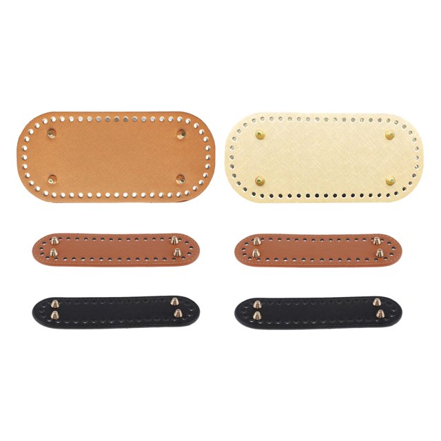 Bolso de hombro tejido a mano Salvador 6 uds marrón