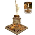 thumbnail image 1 of Puzzle de madera 3D Ysityum Estatua de la Libertad con luz LED USB, 1 of 7