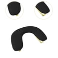thumbnail image 6 of Serenable PU Leather U Shape Arm Rest Detachable Tilt Design Comfortable Portable Non Slip for Table Nails Tech Salon Use Acrylic Nails Black, 6 of 10