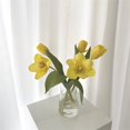 thumbnail image 5 of Visland Real Touch Tulips Artificial Flowers 6PCS Flowers Arrangement Bouquet for Home Office Wedding Decoration, 5 of 8