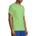 thumbnail image 5 of Hanes Performance T-Shirt (H4200) Neon Lime Heather, 3XL, 5 of 6