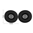 thumbnail image 2 of Yucurem Silicone Ear Pads Cover Protector for Solo 4 Wireless Headphones (Black), 2 of 10
